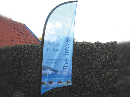 Beachflag 3 meter - HolidayPlanners