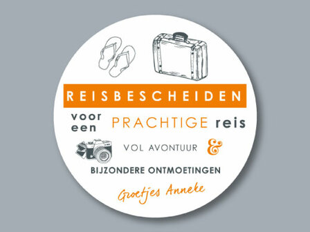 Goede Reis Sticker - HolidayPlanners