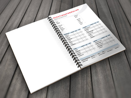 Voetbalscout Notitieblok GOALi - KLEIN (A6)