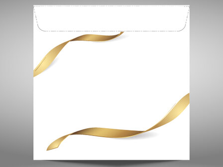 Jubileum wenskaarten incl. bedrukte envelop