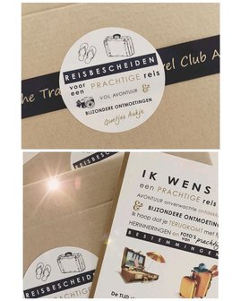 Goede Reis Sticker - The Travel Company