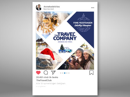 Kerstkaart Digitaal 2021 - The Travel Company