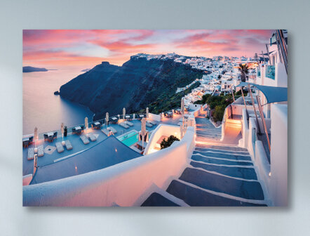 WANDDECO RECHT - SANTORINI BEAUTY