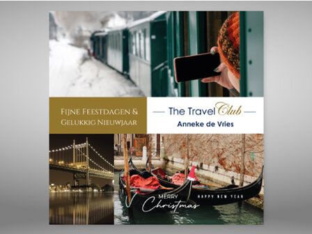 Kerstkaart Digitaal 2022 - The Travel Club