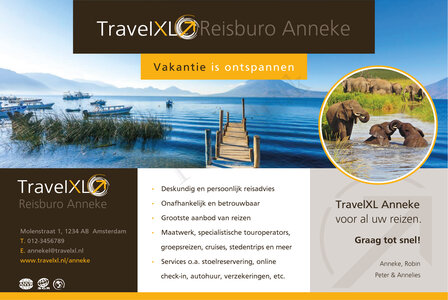 Advertentie liggend v.a. &euro; 55,- excl. btw