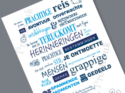 Goede Reis Flyer - The Travel Company