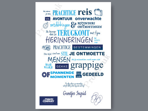 Goede Reis Flyer - The Travel Company