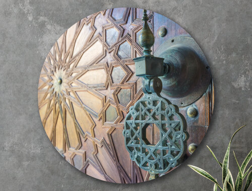 WandDeco Rond - Arab Door