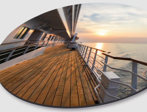 WANDDECO ROND - CRUISE DECK