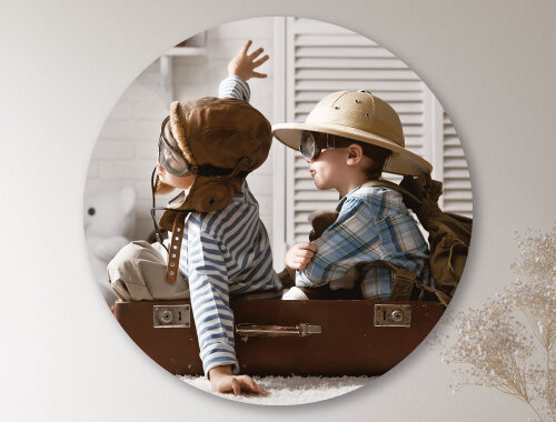 WANDDECO ROND - KIDS TRAVEL