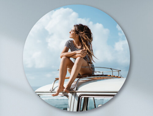 WANDDECO ROND - ROAD TRIP WOMAN