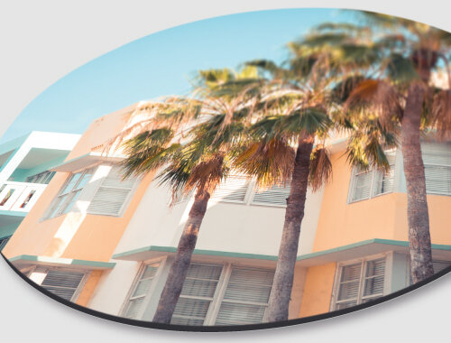 WANDDECO ROND - SOUTH BEACH MIAMI