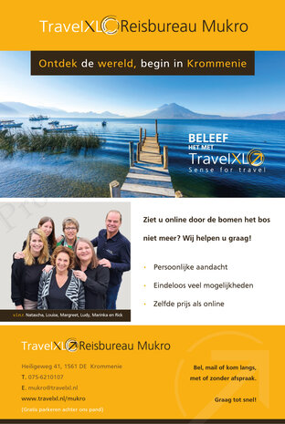 Advertentie staand v.a. € 55,- excl. btw
