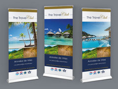 Roll Up Banner - The Travel Club