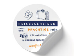 Goede Reis Sticker - The Travel Company