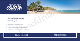 With Compliments Cards - The Travel Company